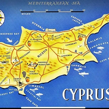 Cozy 2-bd Ap Near The Sea! Paphos